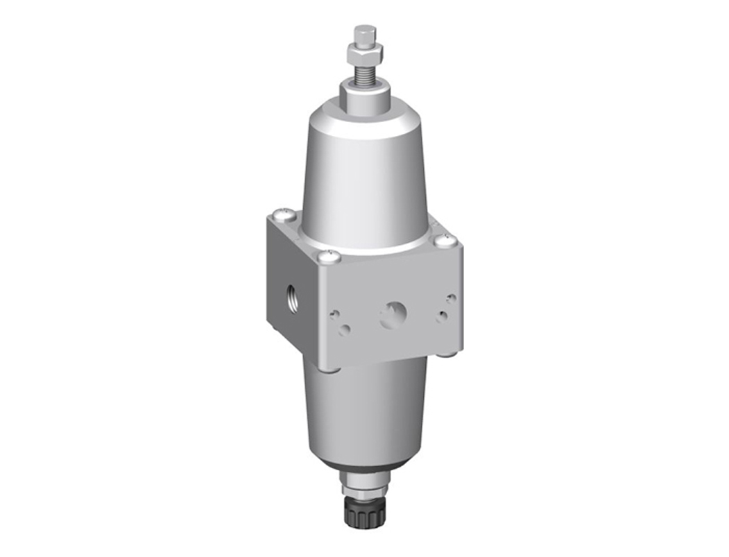 Präzisions-Filterregler G1/4 0,5-7 5µm mit Manometer G 50.10 R