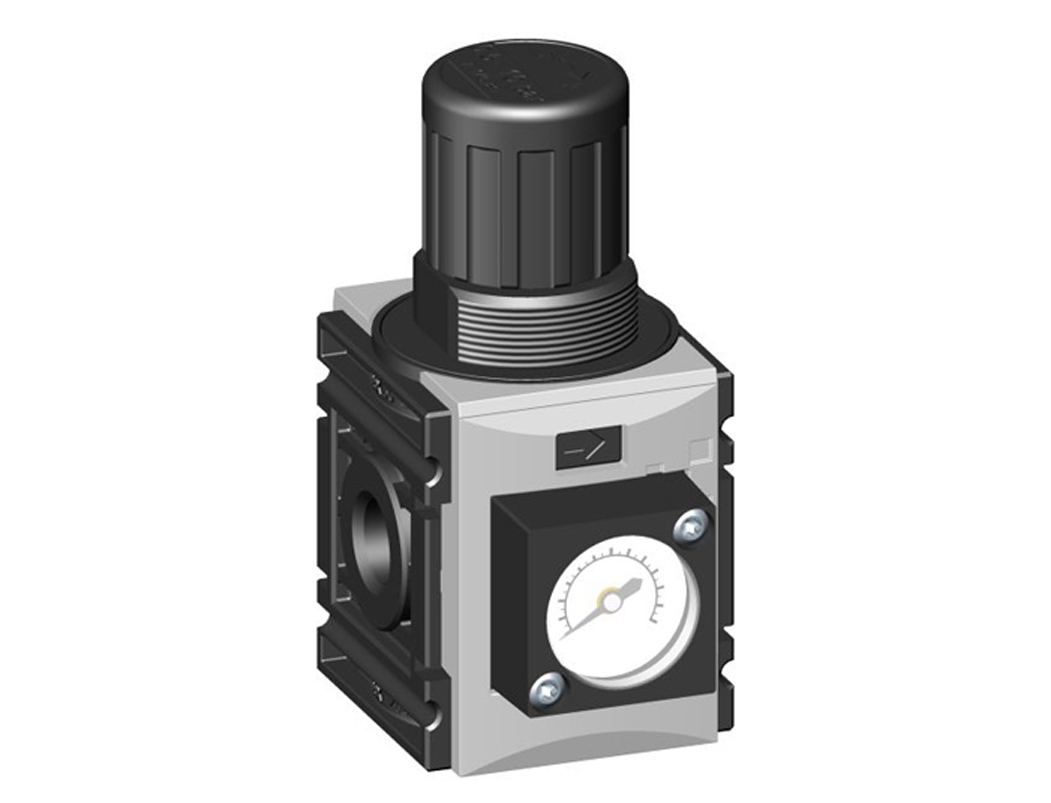 Druckregler G1/4 0,1-4 mit integriertem Manometer