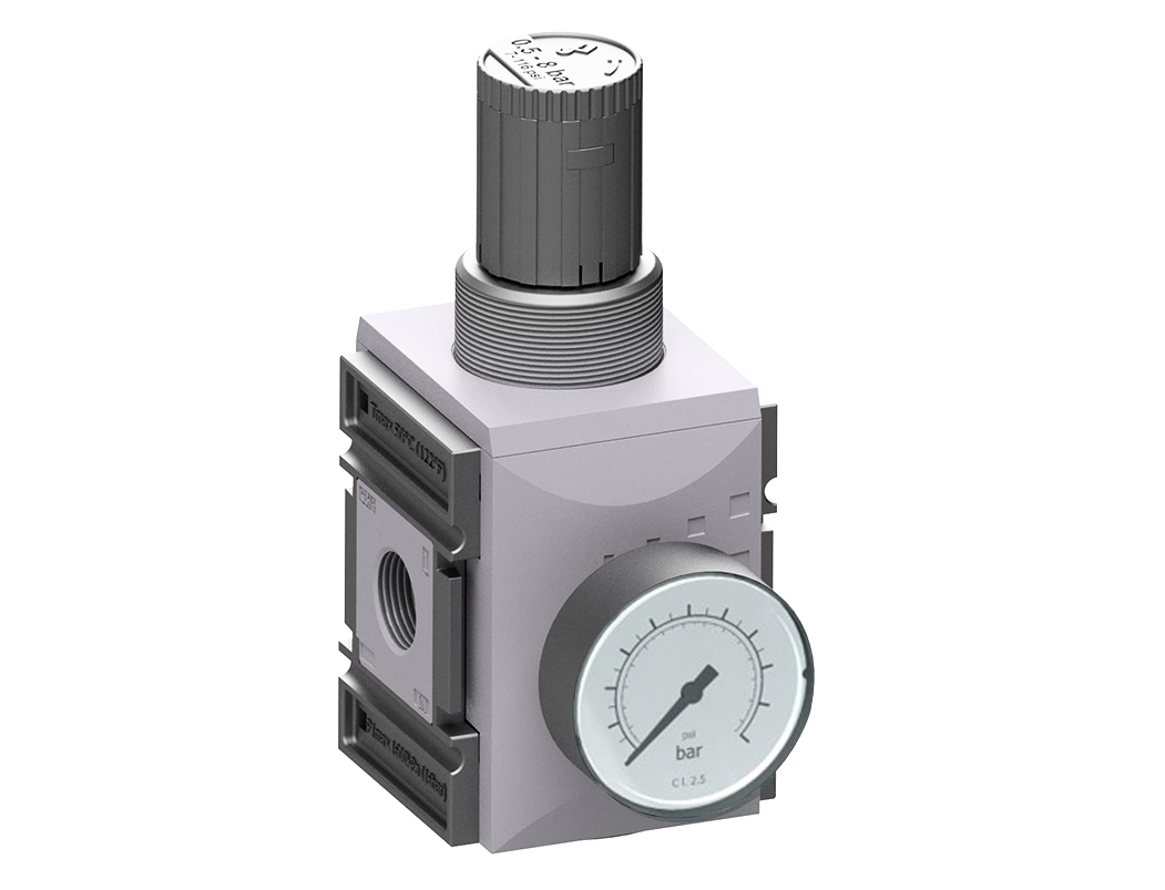 Druckregler G1 0,5-10 mit Manometer G 63.16 R;