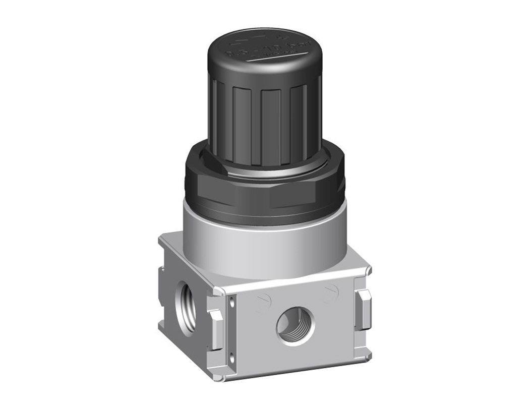 Druckregler G1/4 0,5-10 mit Schalttafelmutter (Ms)