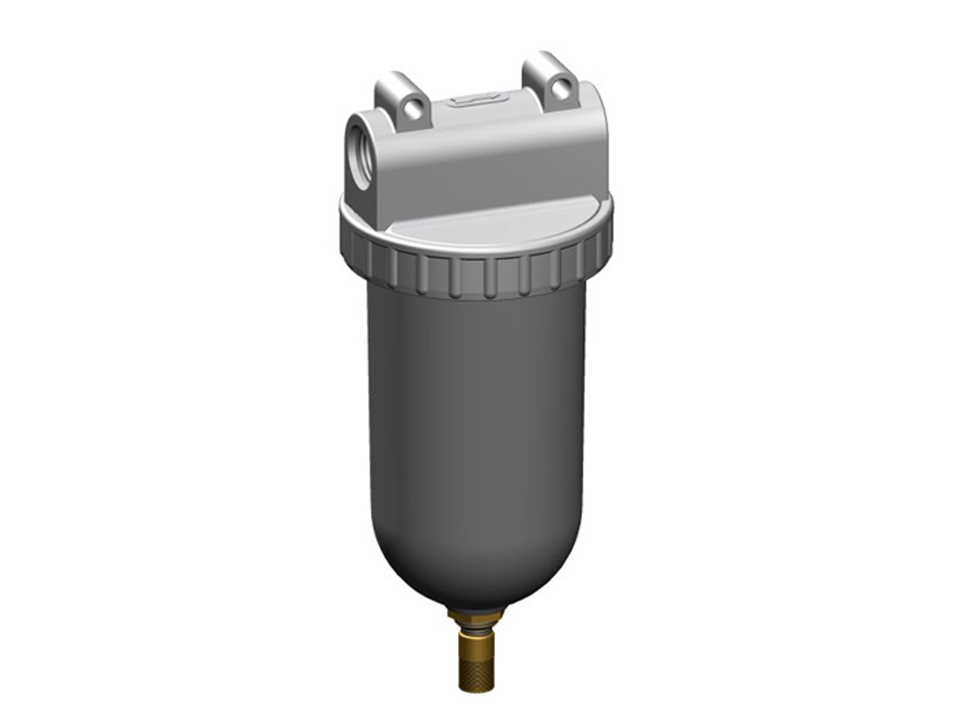 Filter G1/2 5µm with metal bowl and automatic drain