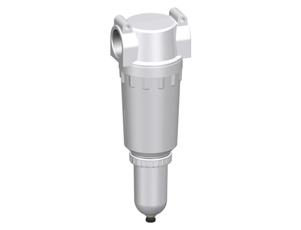 Filter G1 1/2 8µm mit Metallbehälter und halbautomatischem Ablass