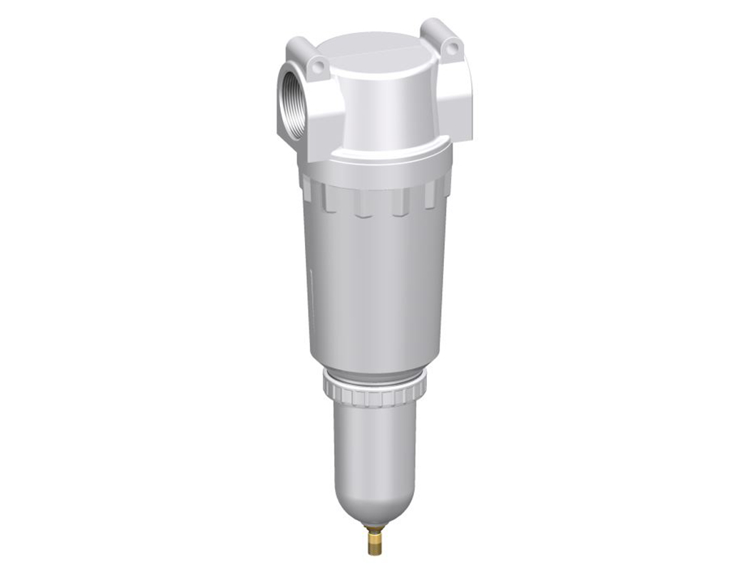 Filter G1 1/2 8µm mit Metallbehälter und vollautomatischem Ablass