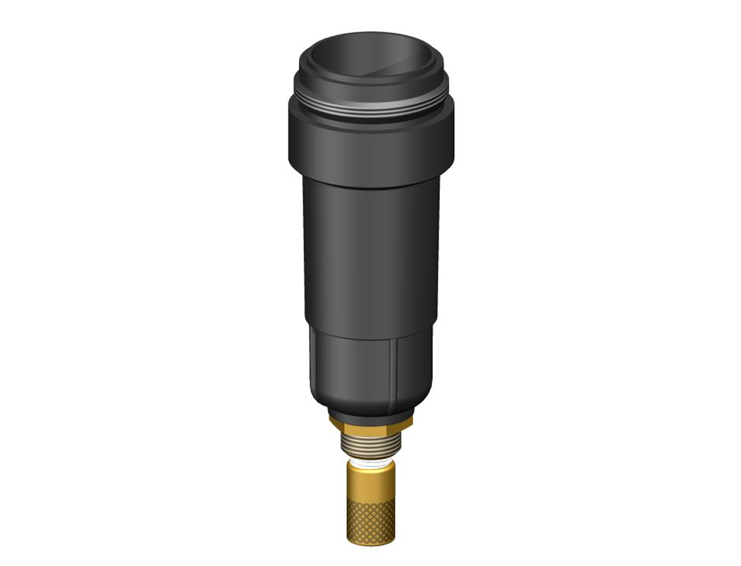 Spare-part set: bowl metal with drain plug (AM10) and o-ring 30x2