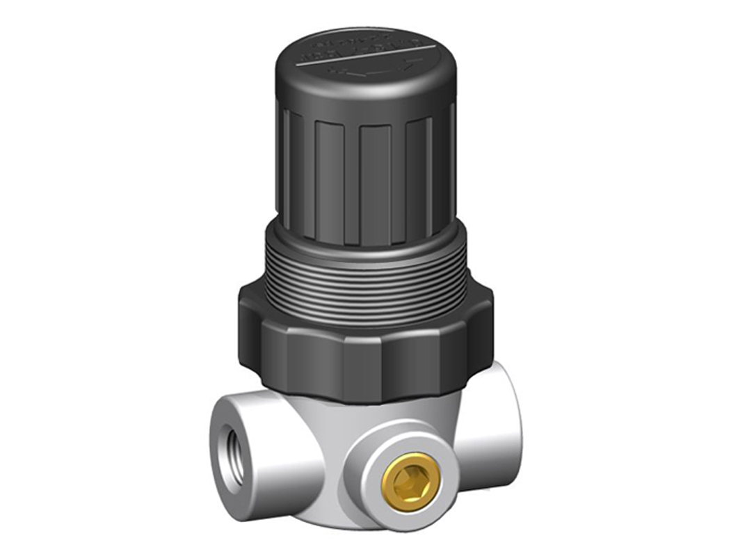 Druckregler G1/4 0,5-10 (2xVST)