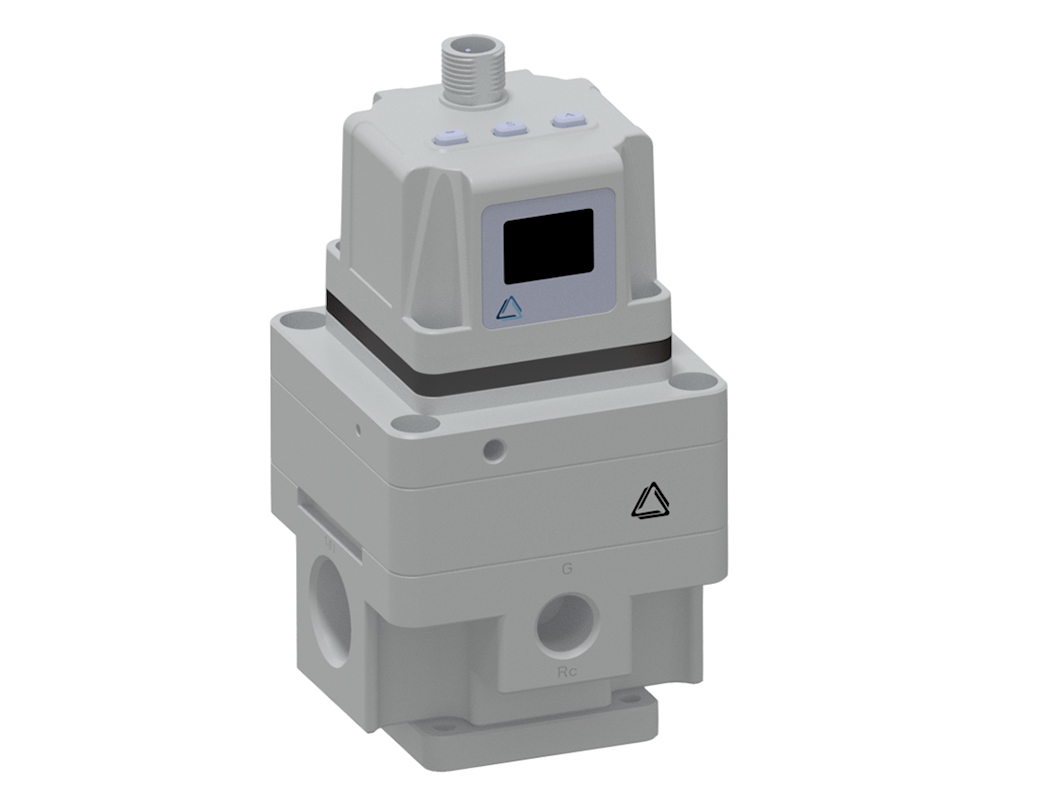Digital proportional pressure control valve G1/2 0.05-9 bar with high releaving, input/output signal 4-20 mA